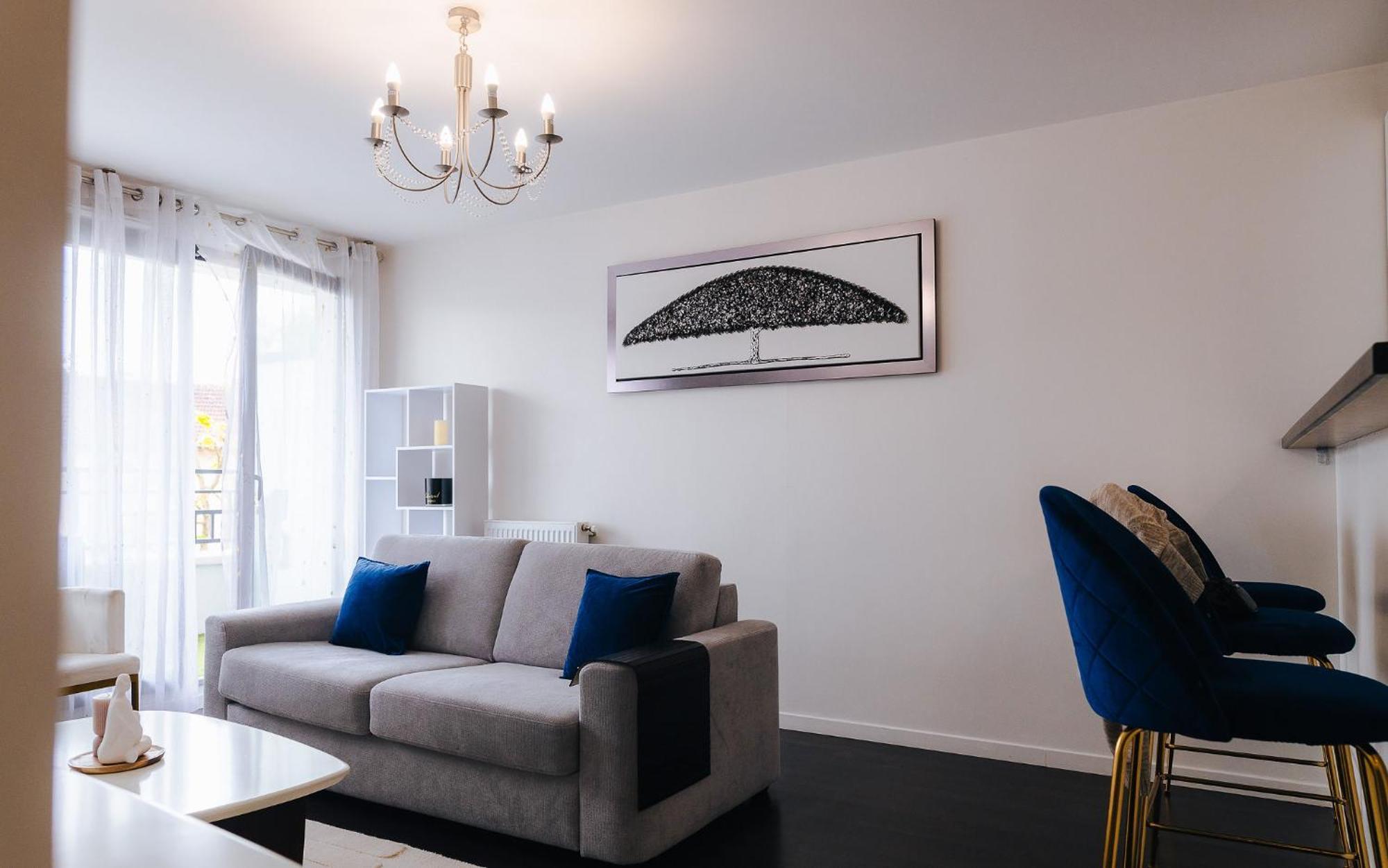 Appartement Luxueux, Neuf & Equipe A Versailles, Сен-Сир-л'Эколь Экстерьер фото